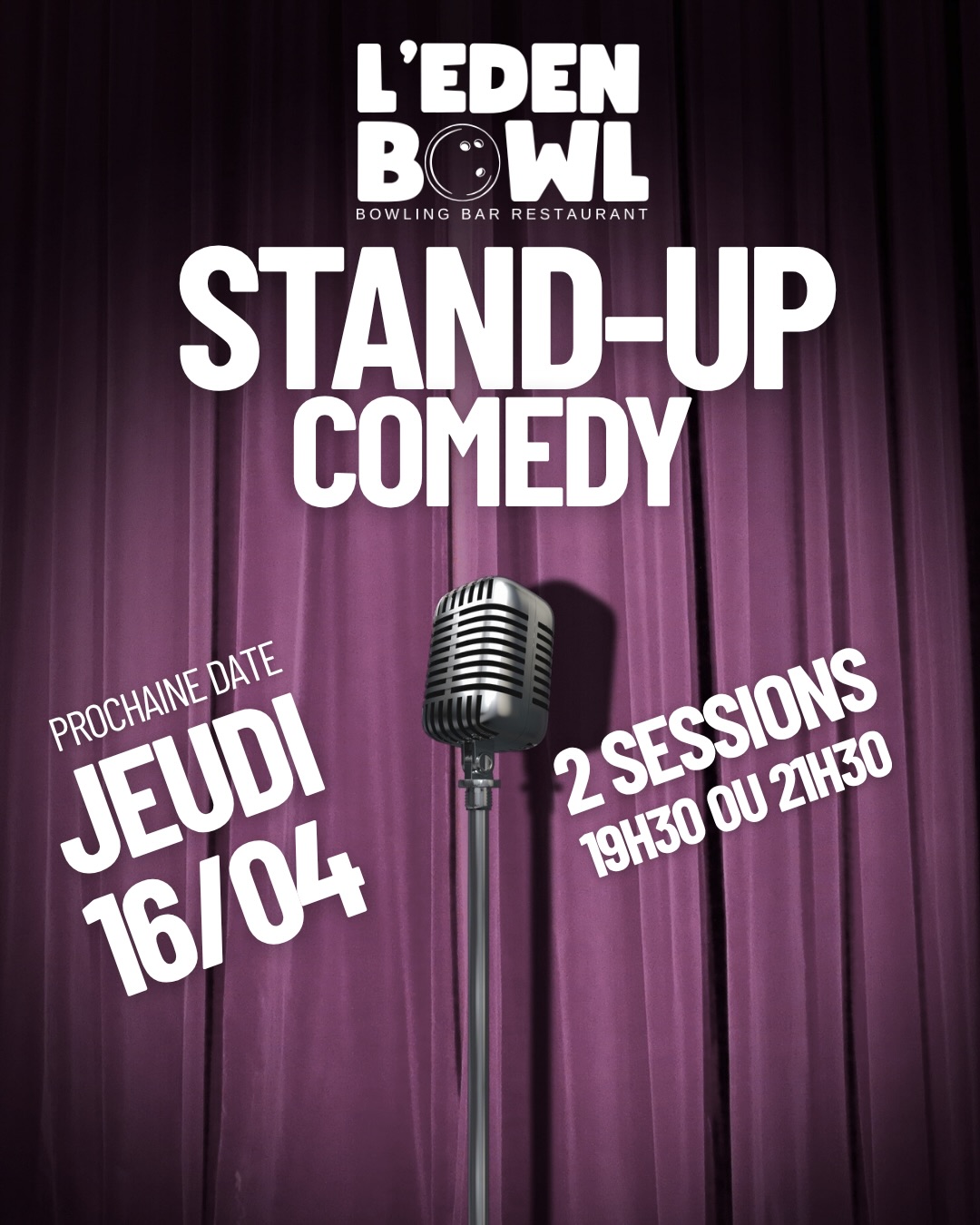 Image Stand-Up Comédie Een Bowl
